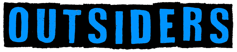 Outsiders Title blue